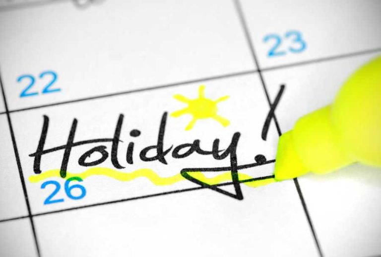 Central Government Holiday List 2025 Official Holidays Calendar MPMSU